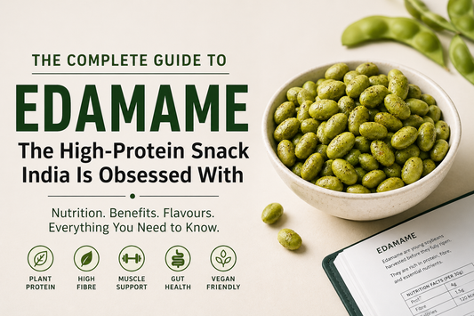Edamame: India's Best High-Protein | Vegetarian | Vegan- Healthy Snack (And Why You'll Never Go Back to Chips)